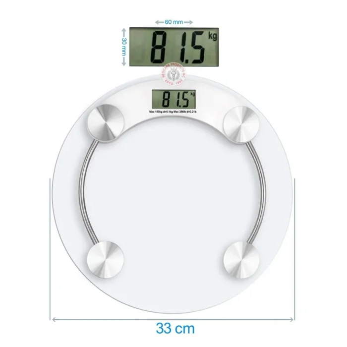 Clear Glass Personal Scale - Image 9