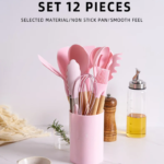 Silicone Kitchen Utensils - 12 pcs
