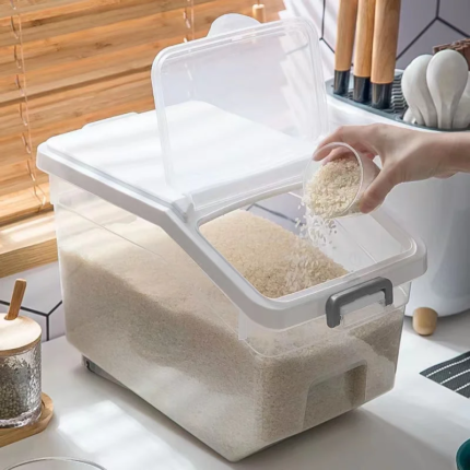 Rice Storage Container with Measuring Cup-10 KG
