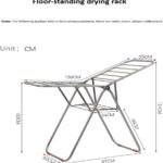 Stainless Steel Folding Cloth Drying Rack | 1 Inch Tube