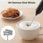 Electric Frother + Whisk | 3 Speed