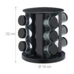 12 PCS Rotatable Kitchen Spices Set - Image 5