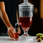 Mason Jar Beverage Drink Dispenser 3 Liter