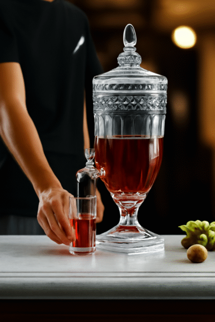 Mason Jar Beverage Drink Dispenser 3 Liter