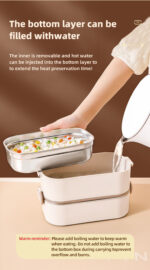 Bento Stainless Steel Lunch Box With Insulated Bag - Image 11