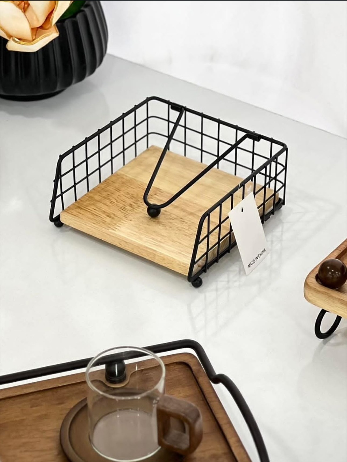 Metal Napkin Holder | Tissue Holder - Image 10