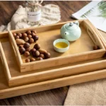 3 PCS Wooden Tray