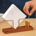 Napkin | Tissue Holder with Toothpick Holder