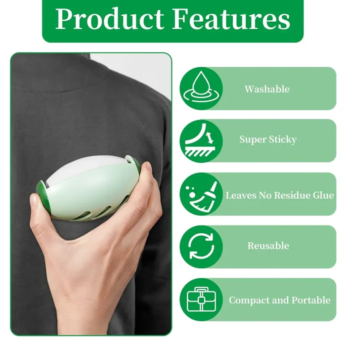 Washable Reusable Lint Roller Ball - Image 5