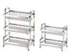 Stainless Steel Dish Rack with Drain Plate