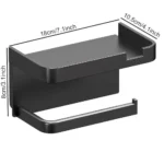 Punch Free Wall Mounted Tissue Storage Rack - Image 2