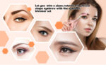 Eyebrow Trimmer Set | Stainless Steel Curved Eyebrow Razor Eyebrow Scissors With Comb - Image 3