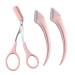 Eyebrow Trimmer Set | Stainless Steel Curved Eyebrow Razor Eyebrow Scissors With Comb - Image 7