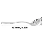 Stainless Steel Soup Spoon - Image 2