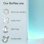 Vaccum Flask Glass Water Bottle 400ML - Image 4