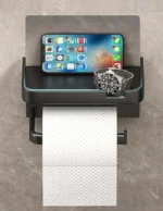 Punch Free Wall Mounted Tissue Storage Rack - Image 5