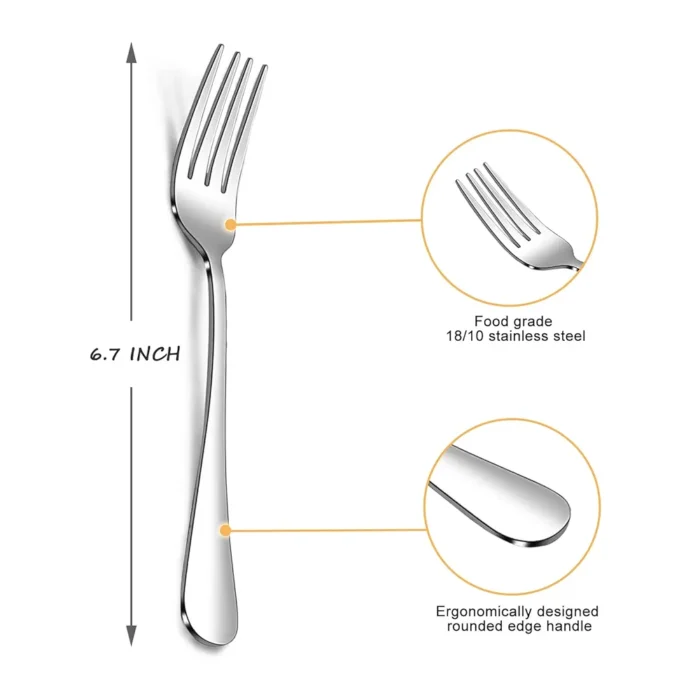 kitchen Fork | Stainless Steel - Image 2