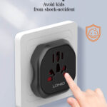 LDNIO Z7 Power Strip Travel Adapter