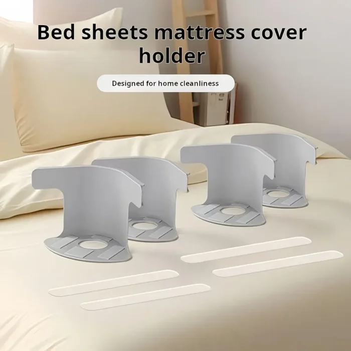 Bed Sheet Holder | Bedsheet Locker 4 Pcs - Image 9
