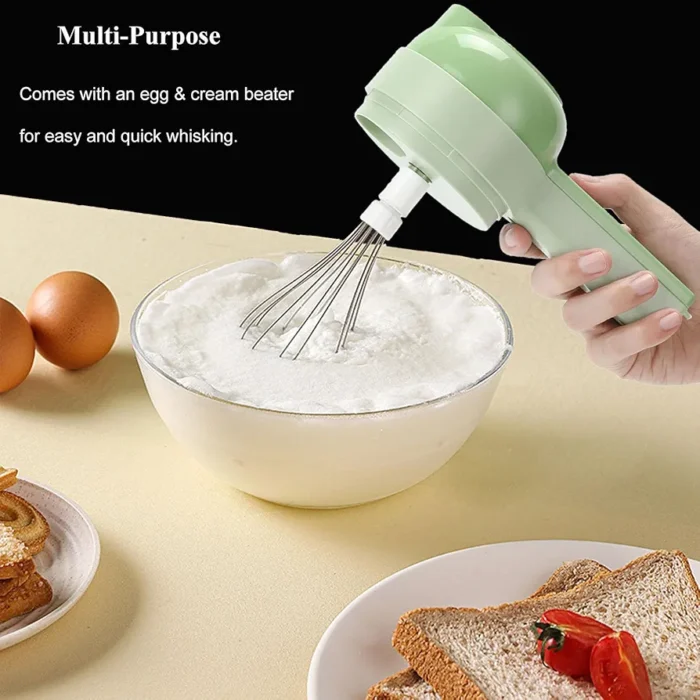 5 in 1 Electric Chopper With Type C Charging - Image 9