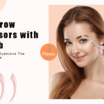 Eyebrow Trimmer Set | Stainless Steel Curved Eyebrow Razor Eyebrow Scissors With Comb