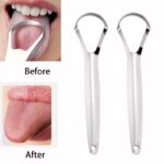 Open Type Tongue Scraper | Stainless Steel Oral Tongue Cleaner - Image 5