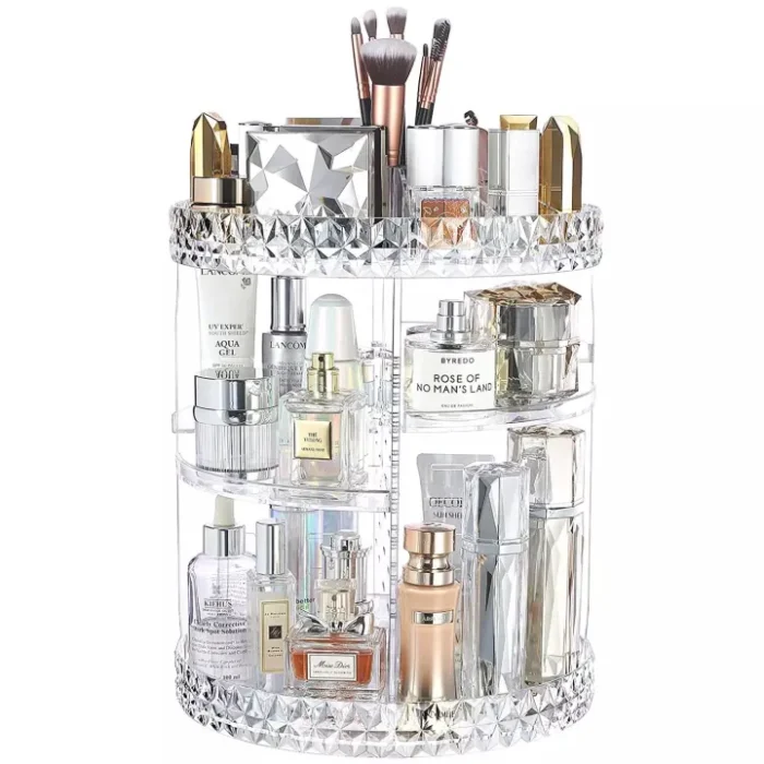 360 Degree Rotating Cosmetic Makeup Organizer - Image 9