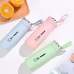 Vaccum Flask Glass Water Bottle 400ML