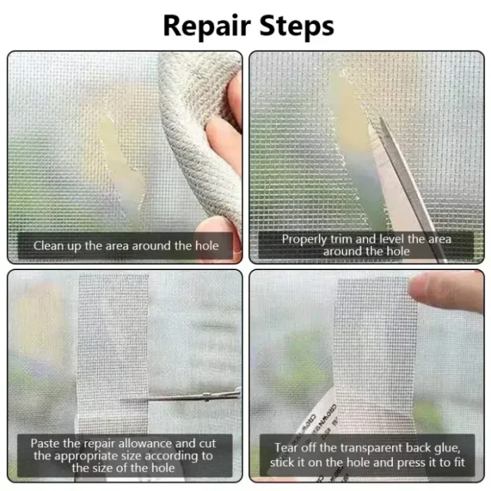 Self Adhesive Patch Repair Mesh Tape - Image 3