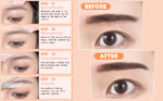 Eyebrow Trimmer Set | Stainless Steel Curved Eyebrow Razor Eyebrow Scissors With Comb - Image 4