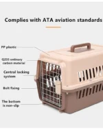 Pet Carrier Cat Cage Travel Kennel - Image 6
