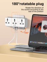 Ldnio 3 AC Outlets Portable Extension Power Socket SC3317 - Image 5