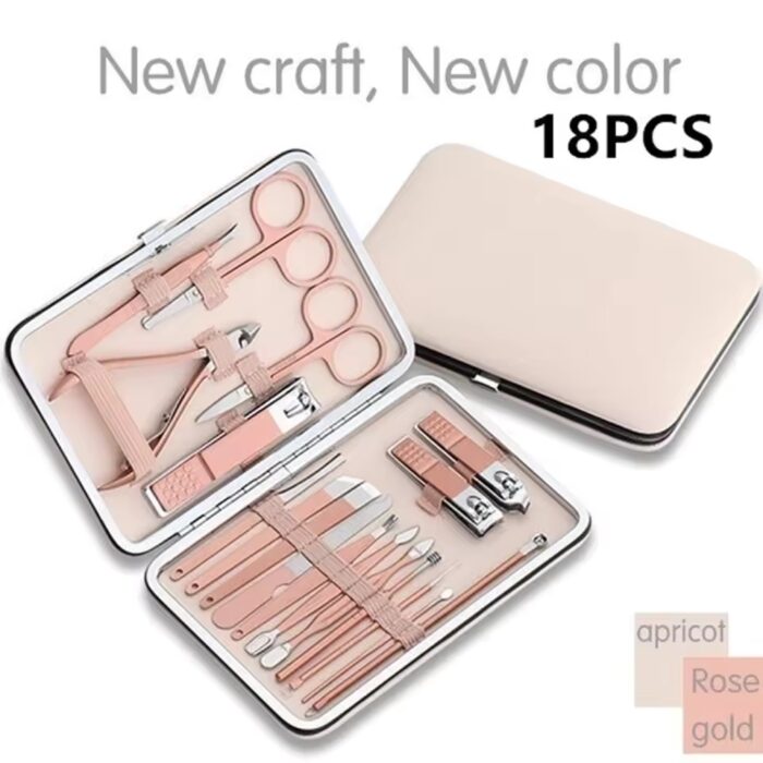 18-Piece Professional Nail Clippers Set - Image 7