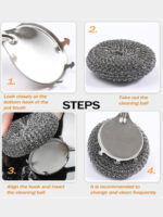 Stainless Steel Pot Brush - Image 5