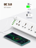 LDNIO 10 AC Outlets Universal Power Strip SC10610C - Image 4