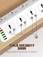 LDNIO 10 AC Outlets Universal Power Strip SC10610C - Image 3