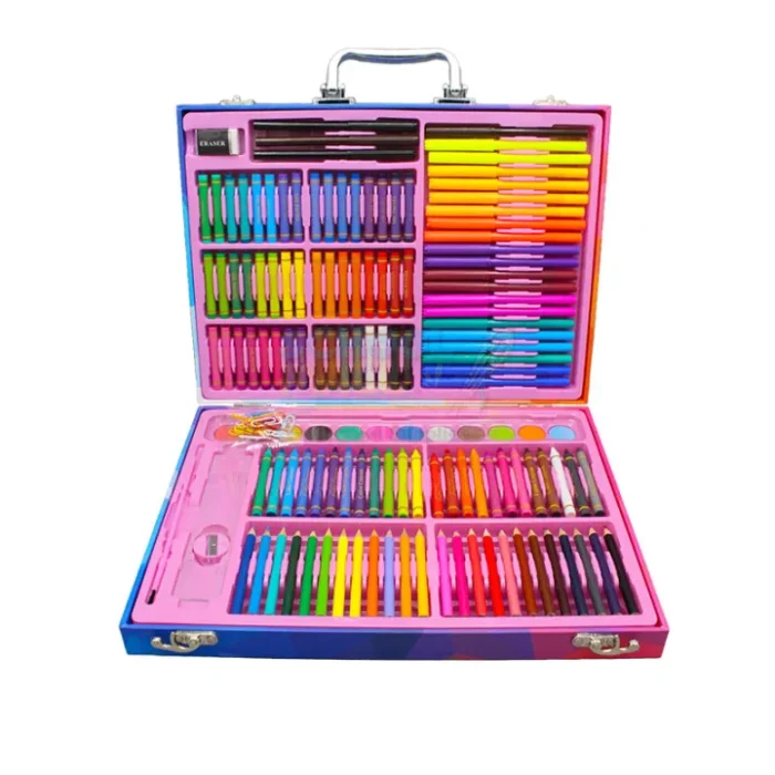 Professional wooden Art Set for Kids -158-Piece - Image 8