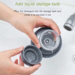 Plastic Pot Cleaning Brush with dispensar - Image 8