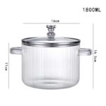 Glass Heating Pot | Bowl - Image 4
