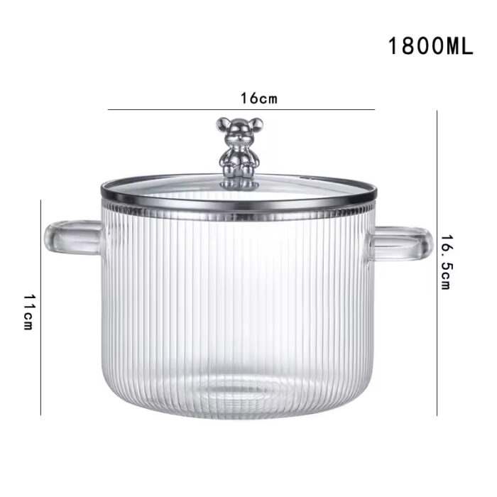 Glass Heating Pot | Bowl - Image 4