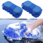 Coral Microfiber Car Washing Sponge - Image 5