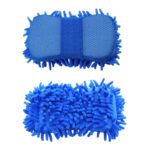 Coral Microfiber Car Washing Sponge - Image 3