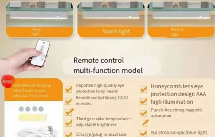 Rechargeable Portable LED Light | Traveling And Camping Light - Image 6