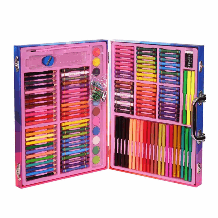 Professional wooden Art Set for Kids -158-Piece - Image 3