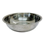 3 in 1 Stainless Steel Multifunctional Vegetable Fruits Washing Bowl Set - Image 2
