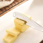 Stainless Steel Butter Knife With Hole Cheese Butter Cutter - Image 12