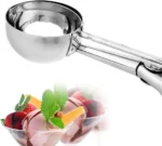 Stainless Steel Ice Cream Scoop with Lifter - Image 5