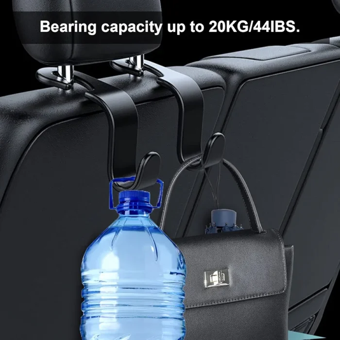 Headrest Mount Storage Hook | 4 Pcs Set - Image 5