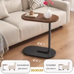 Modern C-Shaped End Table - Image 3