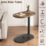 Modern C-Shaped End Table
